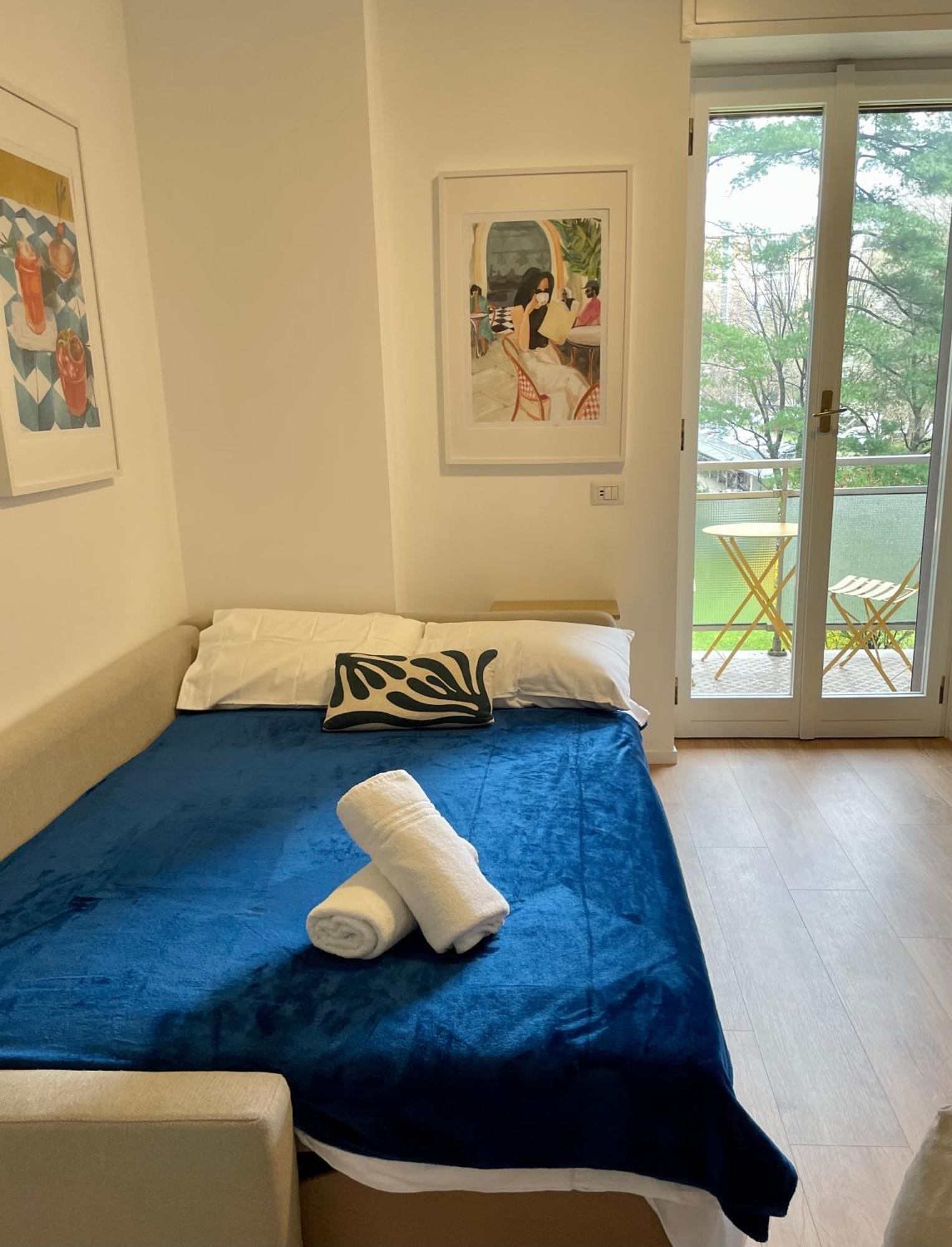 Luxury 1 Bedroom Apartment, Close To San Siro, Fiera And 10 Min Metro To Duomo Mailand